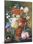 Vase of Rich Summer Flowers-Jan van Huysum-Mounted Giclee Print