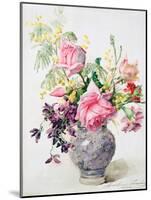 Vase of Roses, C1865-1928-Madeleine Jeanne Lemaire-Mounted Giclee Print