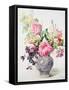 Vase of Roses, C1865-1928-Madeleine Jeanne Lemaire-Framed Stretched Canvas