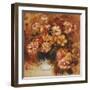 Vase of Roses; Vase De Roses-Pierre-Auguste Renoir-Framed Giclee Print