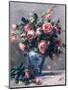 Vase of Roses-Pierre-Auguste Renoir-Mounted Premium Giclee Print