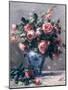 Vase of Roses-Pierre-Auguste Renoir-Mounted Premium Giclee Print