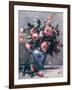 Vase of Roses-Pierre-Auguste Renoir-Framed Giclee Print