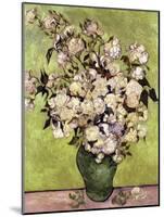 Vase of Roses-Vincent van Gogh-Mounted Giclee Print