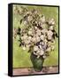 Vase of Roses-Vincent van Gogh-Framed Stretched Canvas