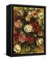 Vase of Roses-Pierre-Auguste Renoir-Framed Stretched Canvas