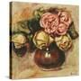 Vase of Roses-Pierre-Auguste Renoir-Stretched Canvas