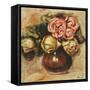 Vase of Roses-Pierre-Auguste Renoir-Framed Stretched Canvas