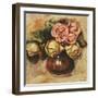 Vase of Roses-Pierre-Auguste Renoir-Framed Premium Giclee Print