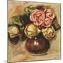 Vase of Roses-Pierre-Auguste Renoir-Mounted Giclee Print