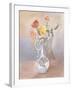 Vase of Roses-Judy Mastrangelo-Framed Giclee Print