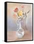 Vase of Roses-Judy Mastrangelo-Framed Stretched Canvas