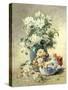 Vase of Spring Blossom-Edmond Coppenolle-Stretched Canvas