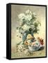 Vase of Spring Blossom-Edmond Coppenolle-Framed Stretched Canvas