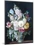 Vase of Summer Flowers-Alexandre-Francois Desportes-Mounted Giclee Print