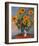 Vase of Sunflowers-Claude Monet-Framed Art Print