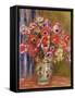 Vase of Tulips and Anemones, circa 1895-Pierre-Auguste Renoir-Framed Stretched Canvas