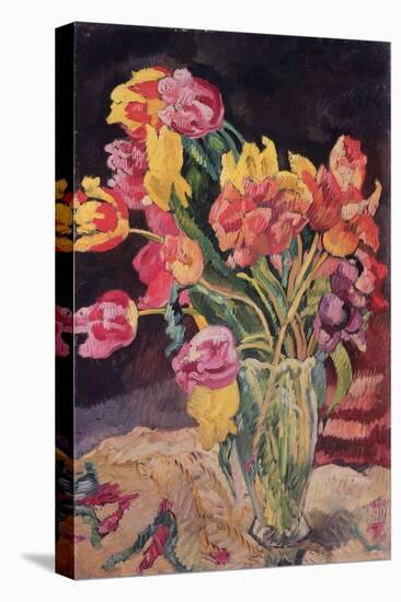 Vase of Tulips-Louis Valtat-Stretched Canvas