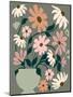 Vase of Wildflowers-Incado-Mounted Art Print