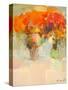 Vase of Yellow Flowers 1-Vahe Yeremyan-Stretched Canvas