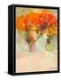 Vase of Yellow Flowers 1-Vahe Yeremyan-Framed Stretched Canvas