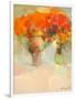 Vase of Yellow Flowers 1-Vahe Yeremyan-Framed Art Print