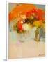 Vase of Yellow Flowers 2-Vahe Yeremyan-Framed Art Print