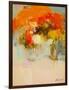 Vase of Yellow Flowers 2-Vahe Yeremyan-Framed Art Print