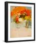 Vase of Yellow Flowers 2-Vahe Yeremyan-Framed Art Print