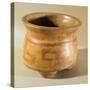 Vase Originating from El Salvador, Pre-Colombian Civilization-null-Stretched Canvas