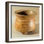 Vase Originating from El Salvador, Pre-Colombian Civilization-null-Framed Giclee Print