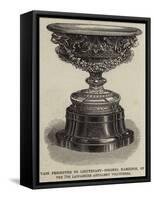 Vase Presented to Lieutenant-Colonel Hamilton, of the 7th Lancashire Artillery Volunteers-null-Framed Stretched Canvas