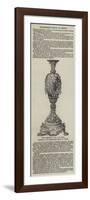 Vase Presented to Mr C H Wilson, Director of the Government School of Design-null-Framed Giclee Print