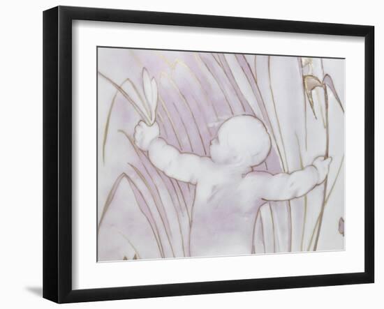 Vase Saïgon non couvert et monté sur bronze-Auguste Rodin-Framed Giclee Print