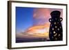 Vase, Santorini, Greece-Françoise Gaujour-Framed Photographic Print