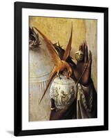 Vase Surmounted by Bird, Detail from Adoration of the Magi, 1510-Hieronymus Bosch-Framed Giclee Print