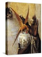 Vase Surmounted by Bird, Detail from Adoration of the Magi, 1510-Hieronymus Bosch-Stretched Canvas
