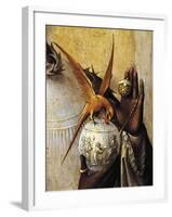 Vase Surmounted by Bird, Detail from Adoration of the Magi, 1510-Hieronymus Bosch-Framed Giclee Print