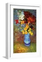 Vase with Anemone-Vincent van Gogh-Framed Art Print