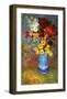 Vase with Anemone-Vincent van Gogh-Framed Giclee Print