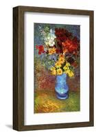 Vase With Anemone-Vincent van Gogh-Framed Art Print