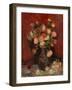 Vase with Chinese Asters and Gladioli-Vincent van Gogh-Framed Premium Giclee Print