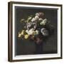 Vase with Chrysanthemums-Henri Fantin-Latour-Framed Giclee Print