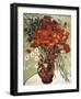 Vase with Daisies and Poppies-Vincent van Gogh-Framed Art Print