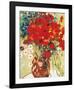 Vase with Daisies and Poppies-Vincent van Gogh-Framed Art Print