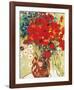 Vase with Daisies and Poppies-Vincent van Gogh-Framed Art Print