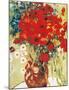 Vase with Daisies and Poppies-Vincent van Gogh-Mounted Art Print