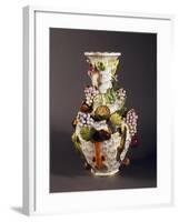 Vase with Embossed Decorations, 1840-null-Framed Giclee Print