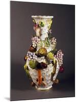 Vase with Embossed Decorations, 1840-null-Mounted Giclee Print