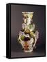 Vase with Embossed Decorations, 1840-null-Framed Stretched Canvas